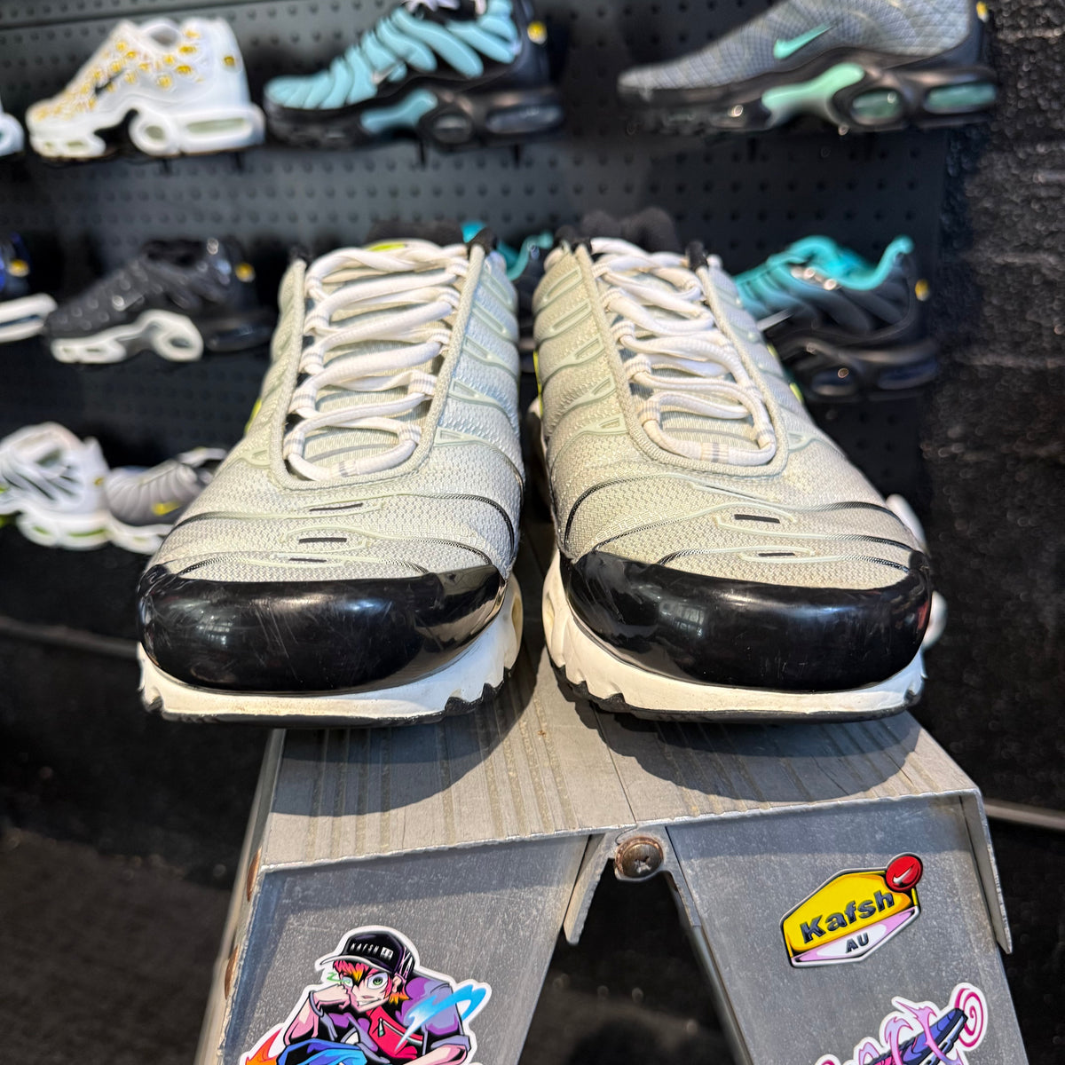 Nike Air Max Plus TN 'Black Bright Cactus' (Second hand)