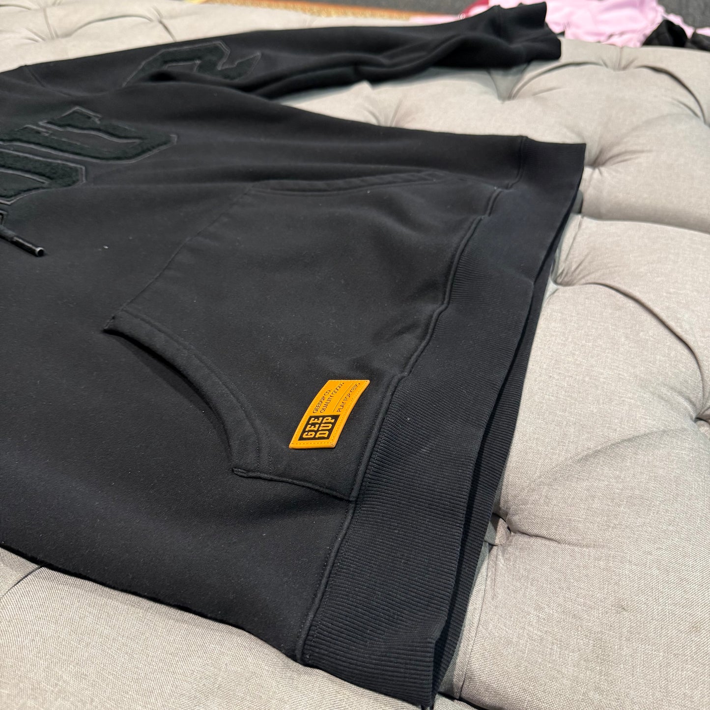 Geedup Team Logo Hoodie 'Blackout' (Second hand)