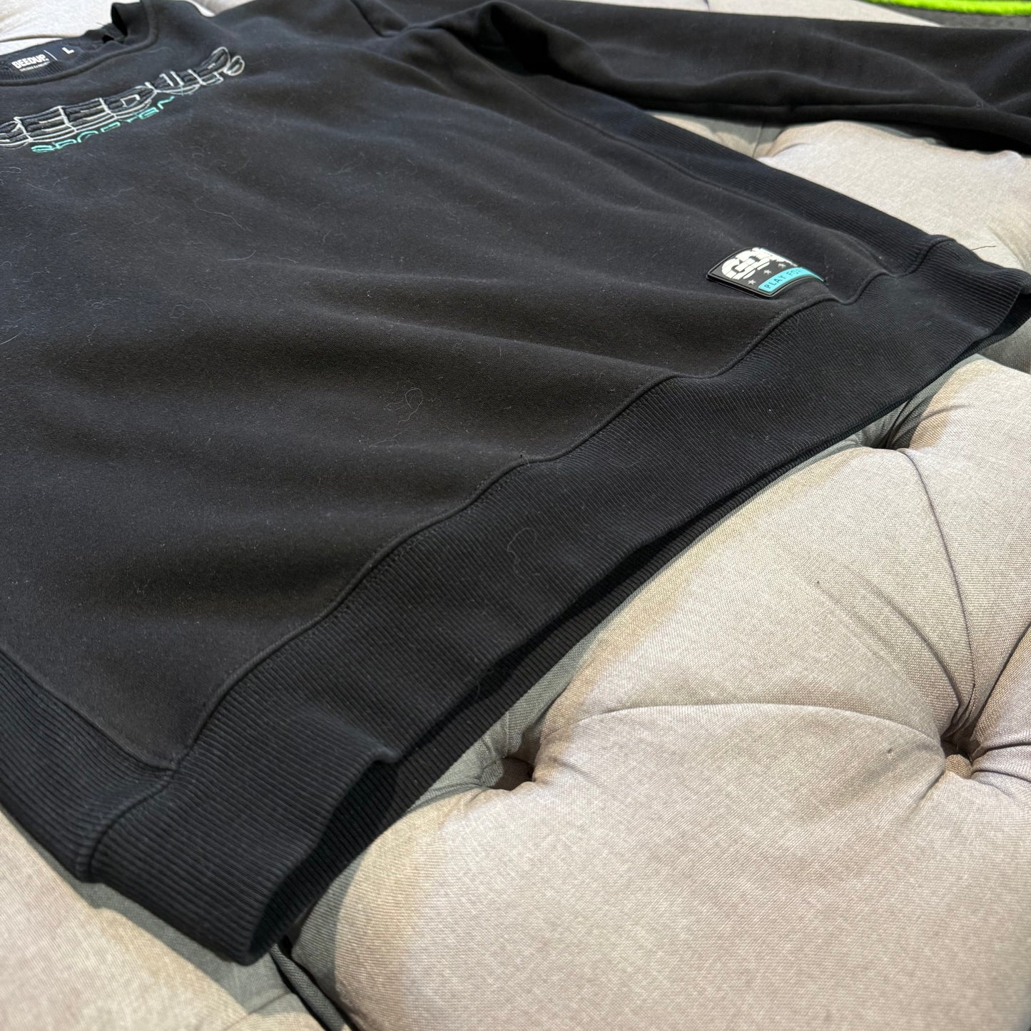 Geedup Sportsman Crewneck 'Black Teal' (Second hand)