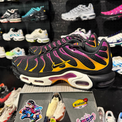 Nike Air Max Plus TN 'Black University Gold Viotech Purple' (Brand New)