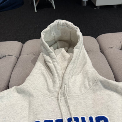 Geedup Play For Keeps Hoodie 'White Marle Blue' (Second hand)
