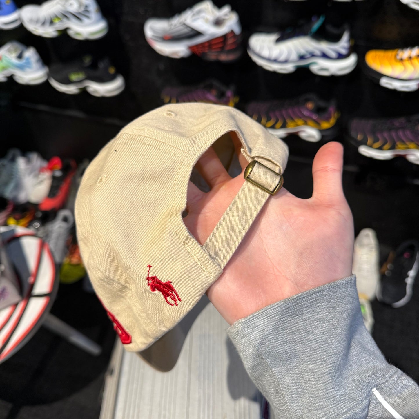 Polo Ralph Lauren No.67 RLPC Cap 'Khaki' (Second Hand)