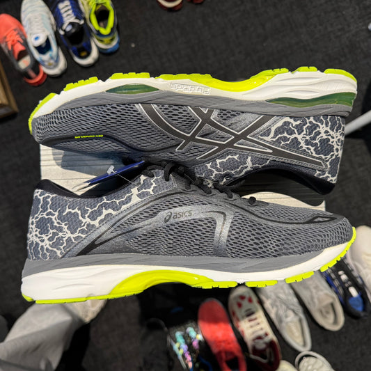 Asics Cumulus 19 Lite Show 'Carbon Black Safety Yellow' (Brand New)