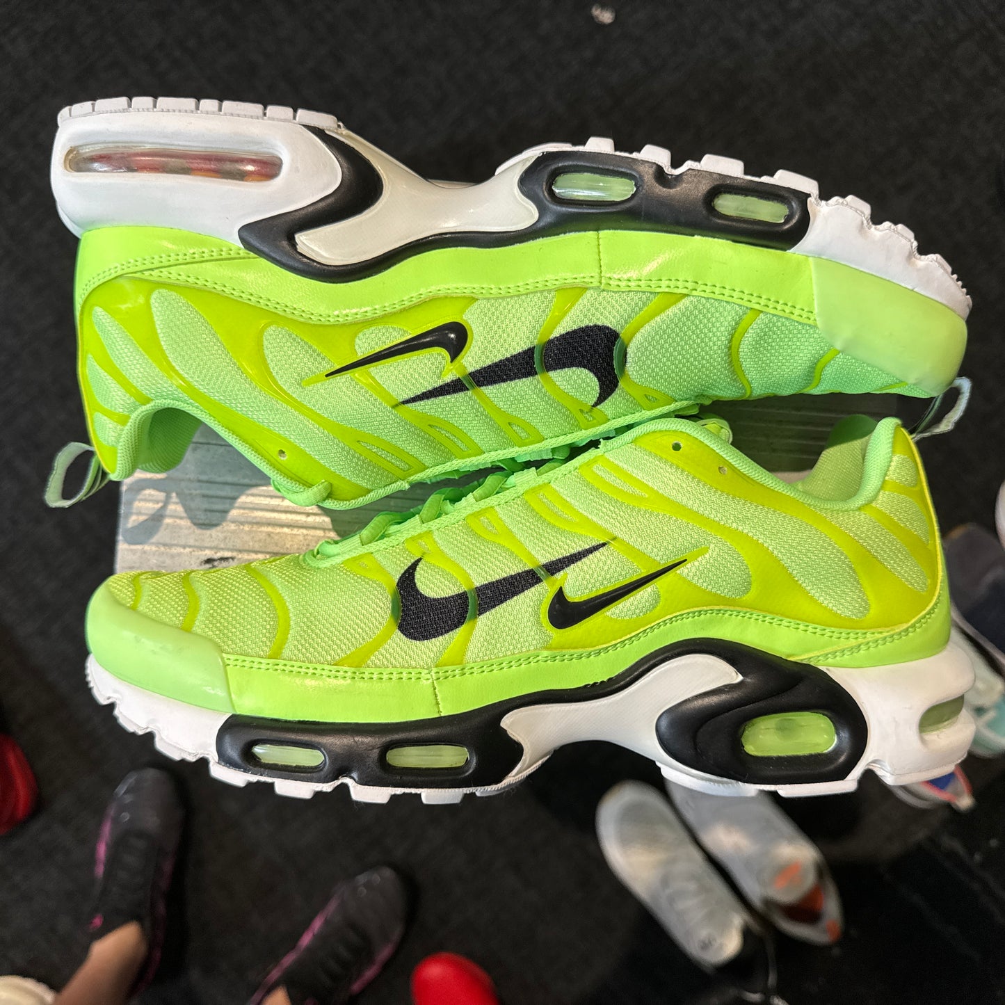Nike Air Max Plus 'TN' Premium Overbranding Lime Blast (Brand New)