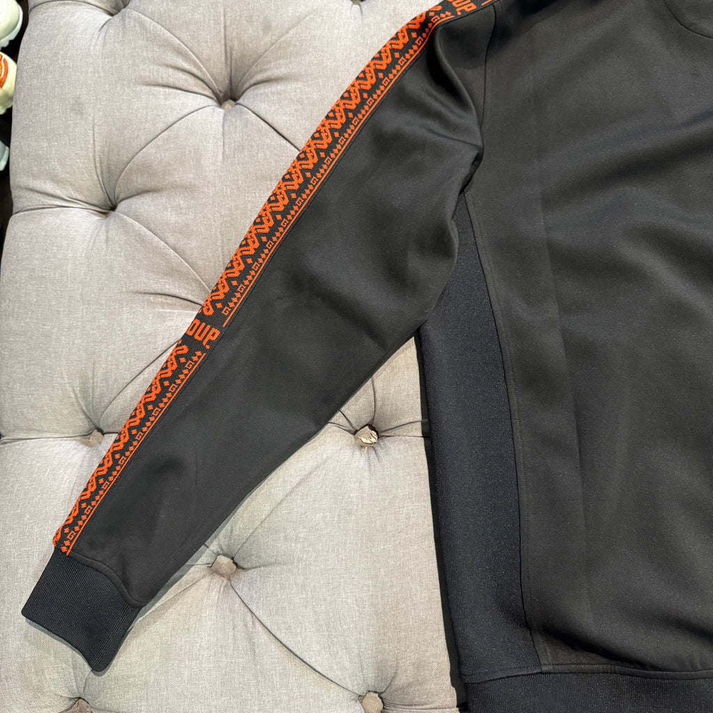 Geedup Core Logo G-Tape Jacket 'Black Burnt Orange' (Second hand)