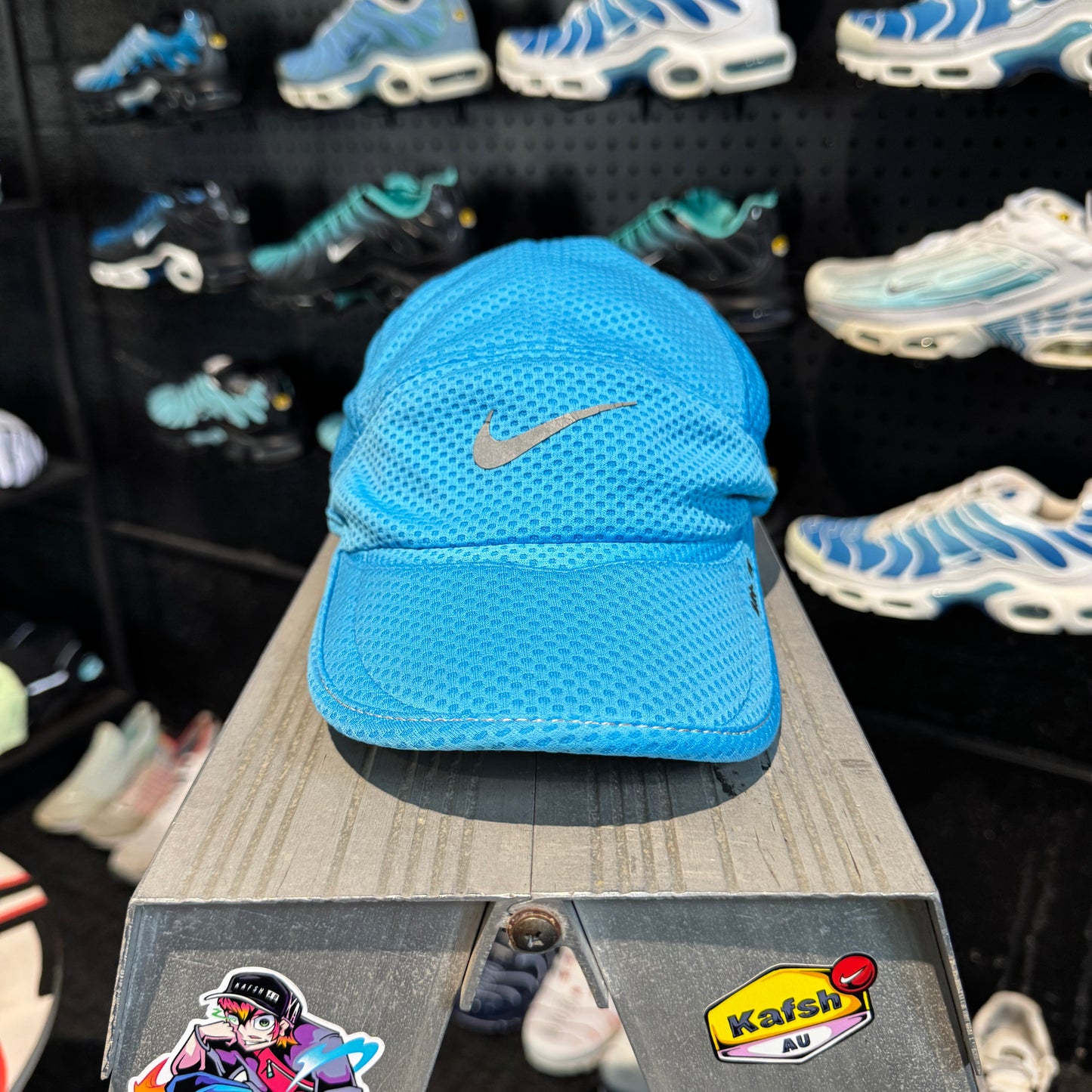 Nike Daybreak Drifit 5 Pannel Mesh Cap 'Blue' (Second hand)