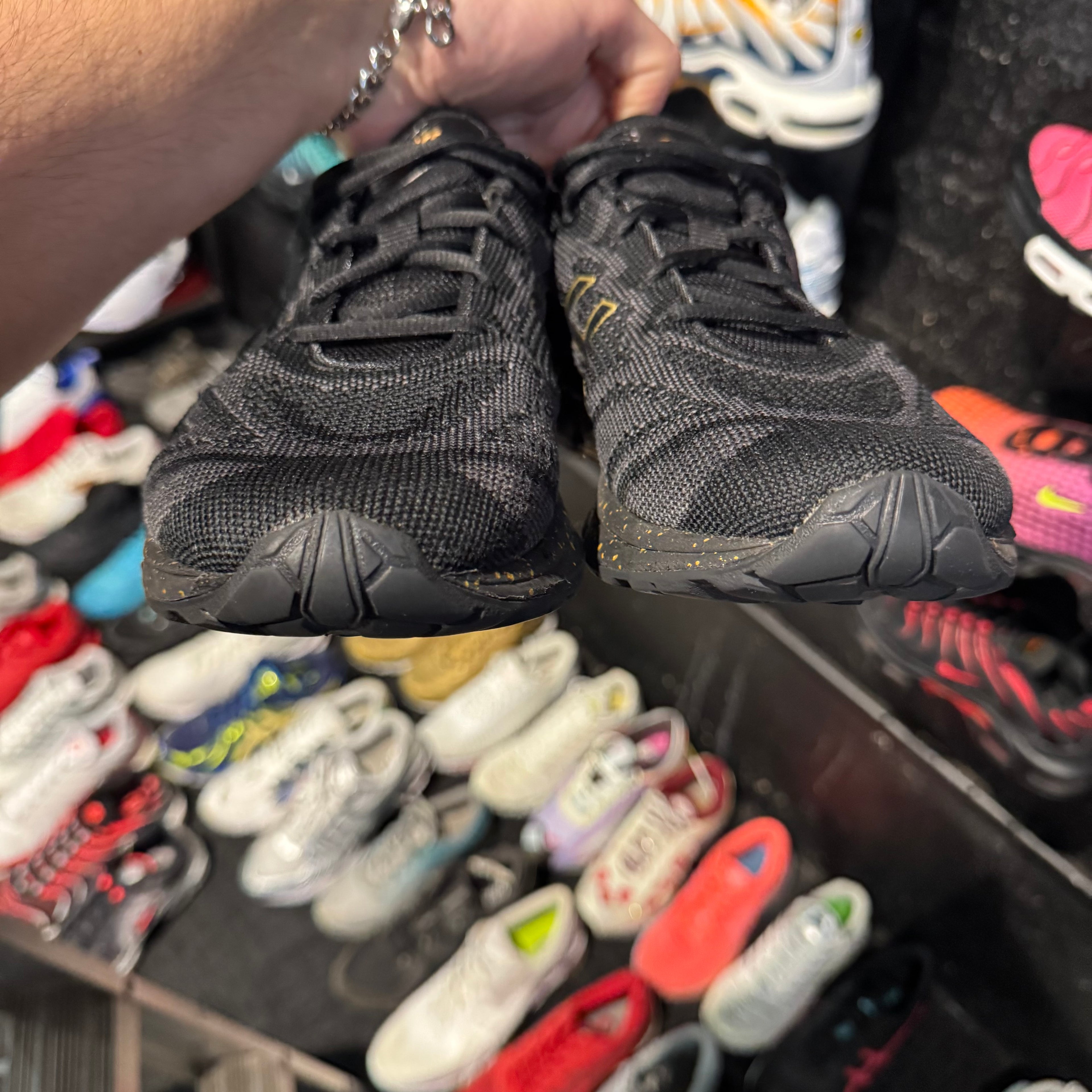 Asics Gel-Quantum 360 7 Knit 'Tokyo Neon Black Gold' (Second hand)