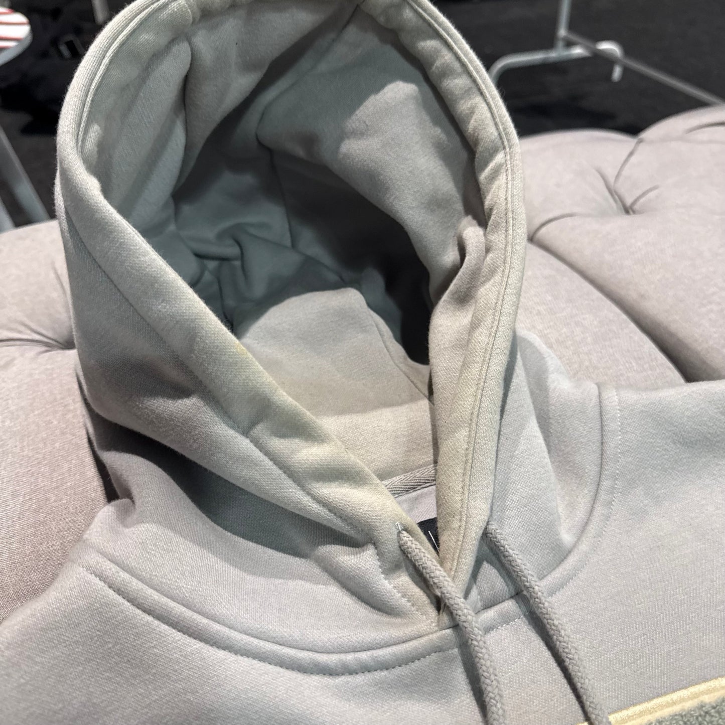 Geedup Team Logo Hoodie 'Grey Gold' (Second hand)