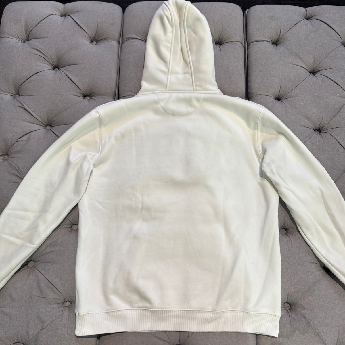 Geedup Team Logo Hoodie 'White Green' (Second hand)