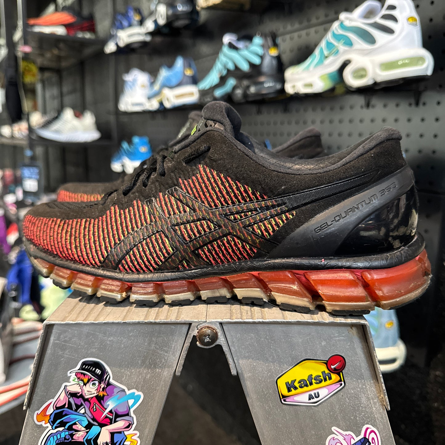 Asics Gel-Quantum 360 CM 'Chameleon Black Classic Red' (Second hand)