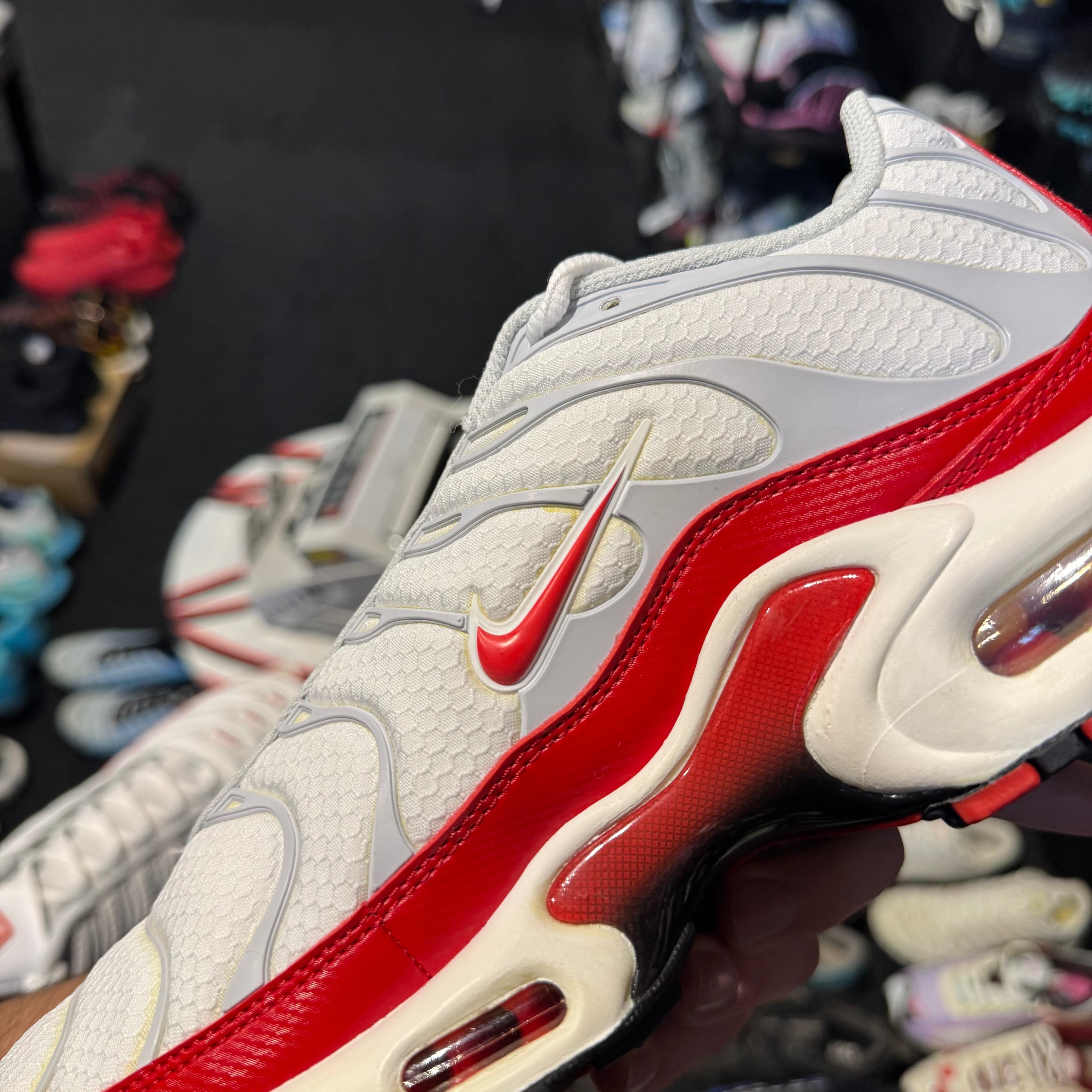 Nike Air Max Plus TN 'White University Red AM1 Tribute Sport Red' (Second hand)