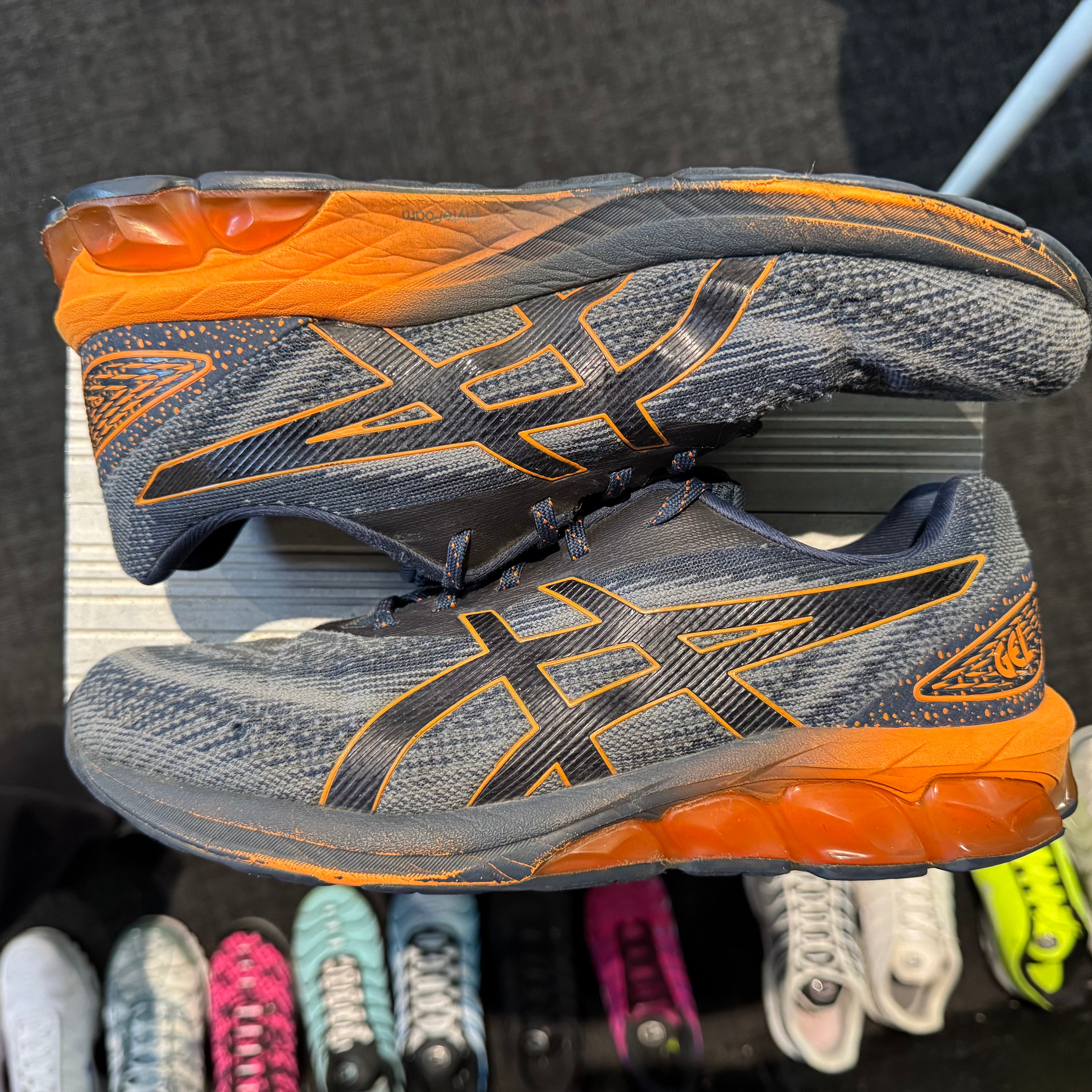 Asics Gel Quantum 360 7 'French Blue Lava Orange' (Second hand)