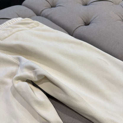Geedup Team Logo Track Pants 'Butter Cream Black' (Second hand)