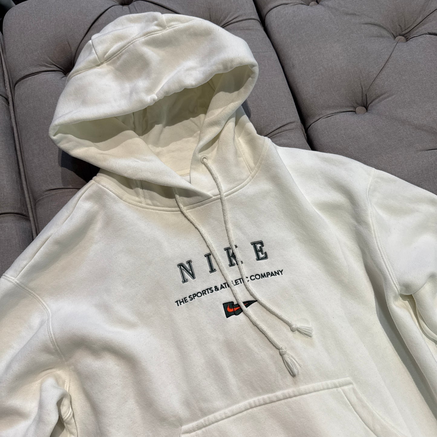 Nike Green Flag Hoodie 'Cream' (Second hand)