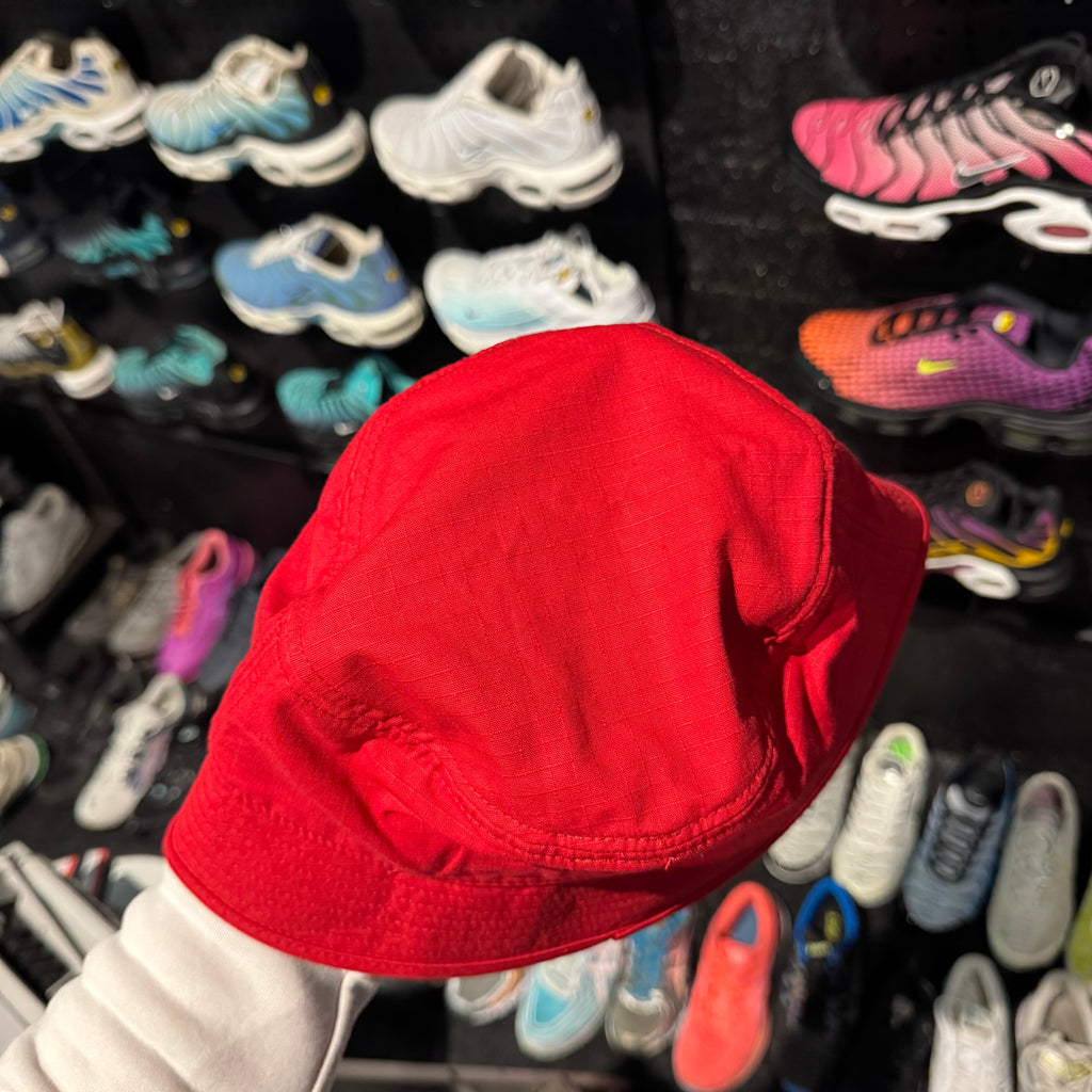 Geedup Core Logo Ripstop Bucket Hat 'Red' (Brand New)