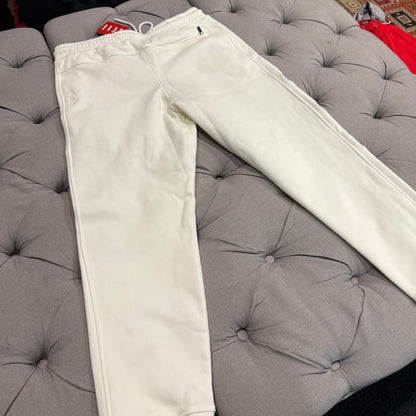 Geedup Sportsman Badges Track Pants 'Light Cream' (Second hand)