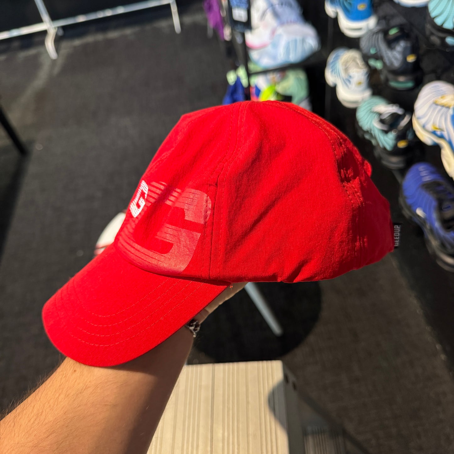 Geedup Sportsman Cap 'Triple Red' (Second hand)