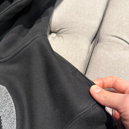 Geedup Handstyle Hoodie 'Grey Black' (Second hand)