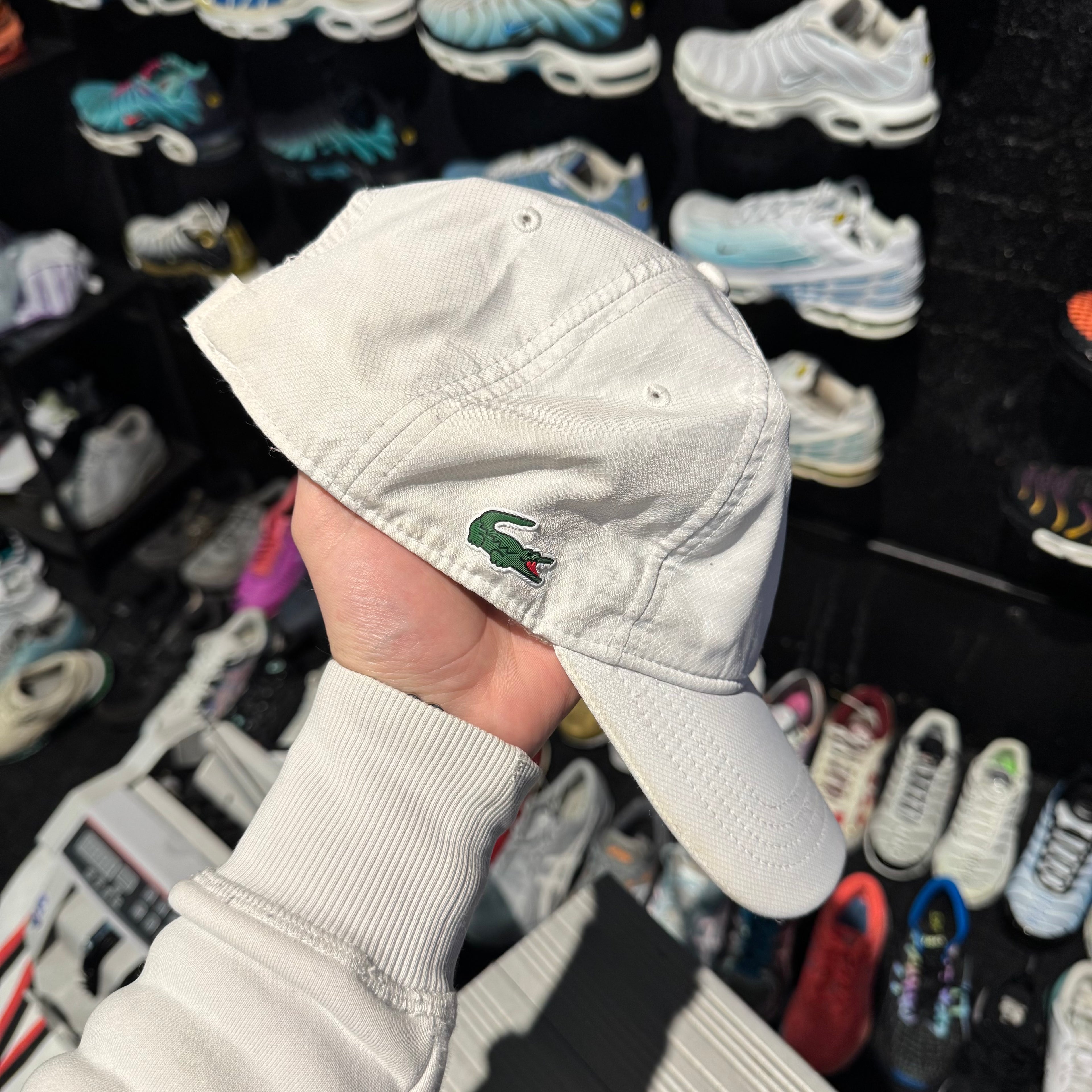 Lacoste Mini Side Logo Cap 'White' (Second Hand)