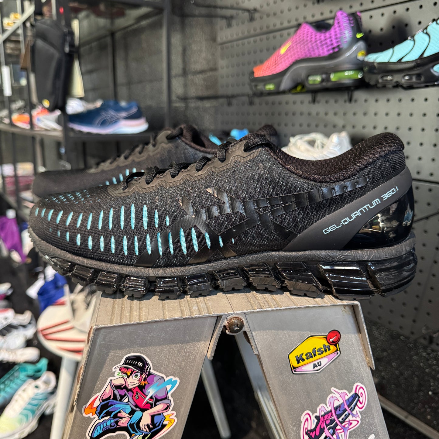 Asics Gel-Quantum 360 1 'Black Turquoise' (Second hand)