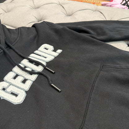 Geedup Play For Keeps Hoodie 'Black White' (Second hand)