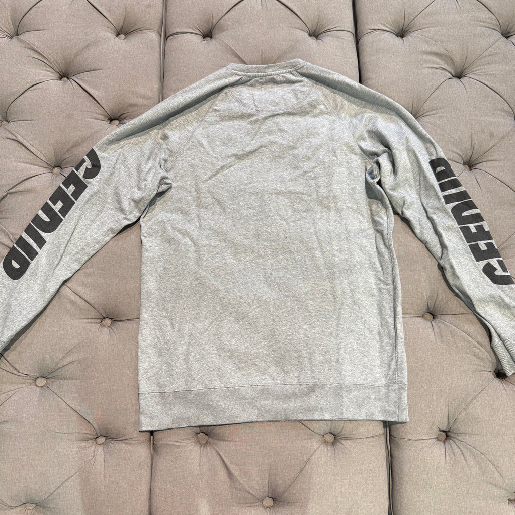Geedup Sports Arm Logo Crewneck 'Grey Black' (10+ YEAR OLD RELEASE) (Second hand)