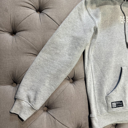 Geedup Hood Logo Hoodie 'Grey' (Second hand)
