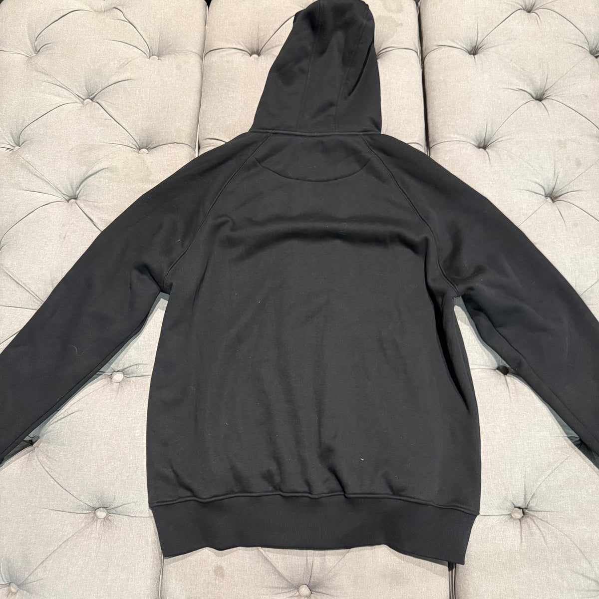 Geedup GDUP Logo Zip-up Hoodie 'Black Baby Blue' (Second hand)