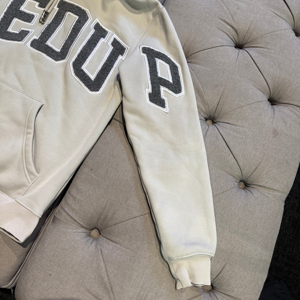 Geedup Team Logo Hoodie 'Grey Monochrome' (Second hand)