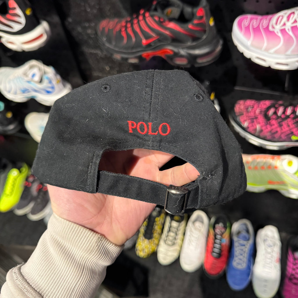 Polo Ralph Lauren Cap 'Black Red' (Second Hand)