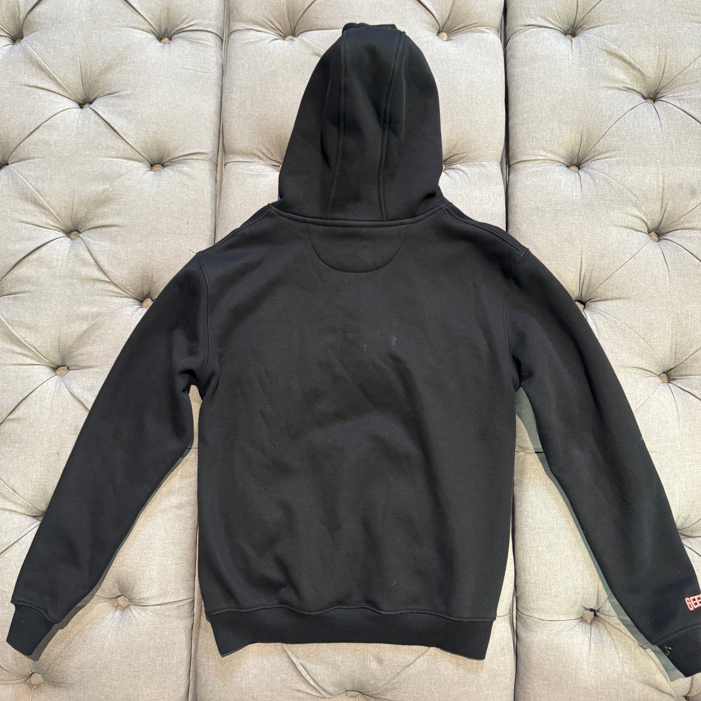 Geedup Handstyle Hoodie 'Black Peach' (Second hand)