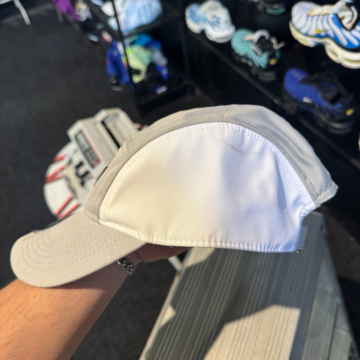 Hood Rich Cap ‘Grey Blue White’ (Second Hand)