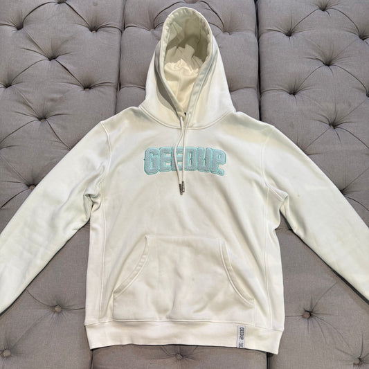 Geedup Play For Keeps Hoodie 'Cream Teal' (Second hand)