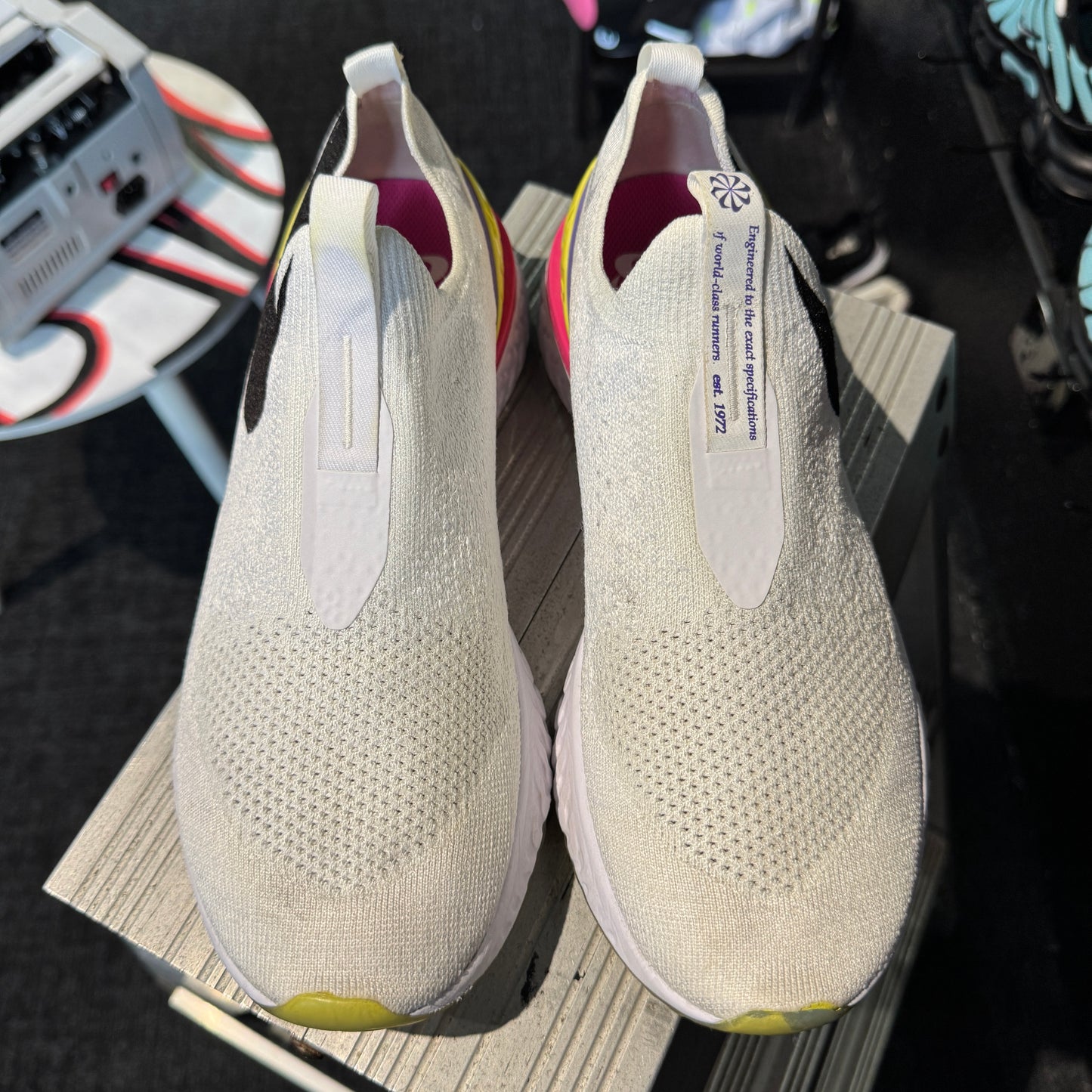 Nike Epic Phantom React Flyknit JDI 'Laser Fuchsia' (Second hand)