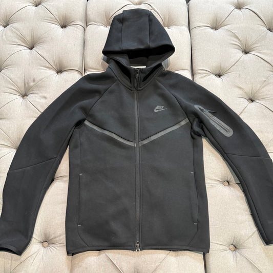 Nike Tech Fleece Jacket 'Black' (Second hand)