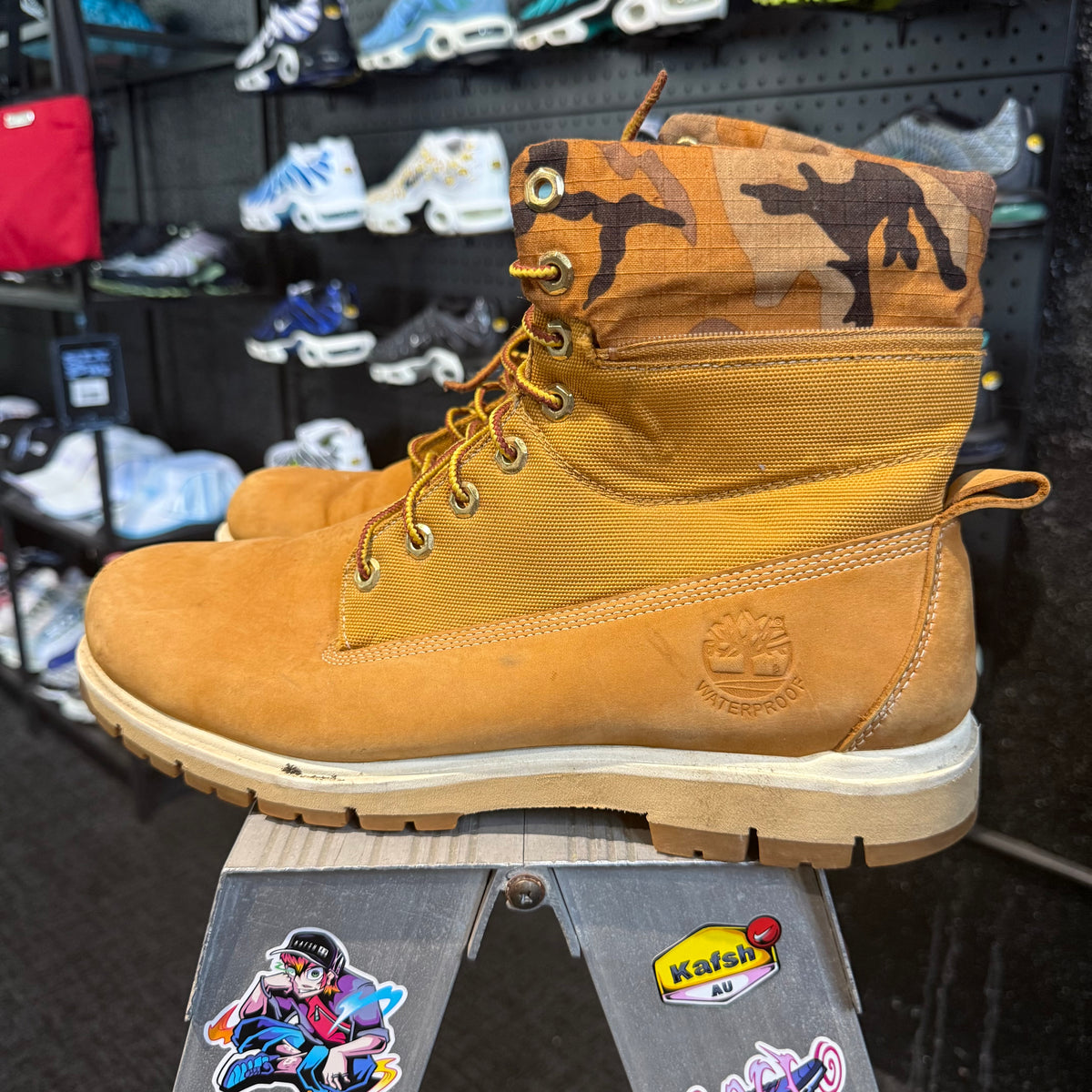 Timberland Roll Top Boots ‘Wheat Camo’ (Second hand)
