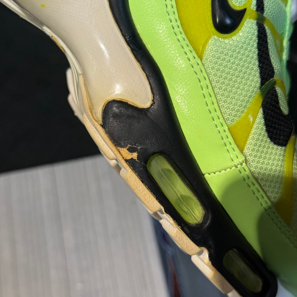 Nike Air Max Plus TN Premium 'Lime Blast Double Swoosh Overbranding' (Second hand)
