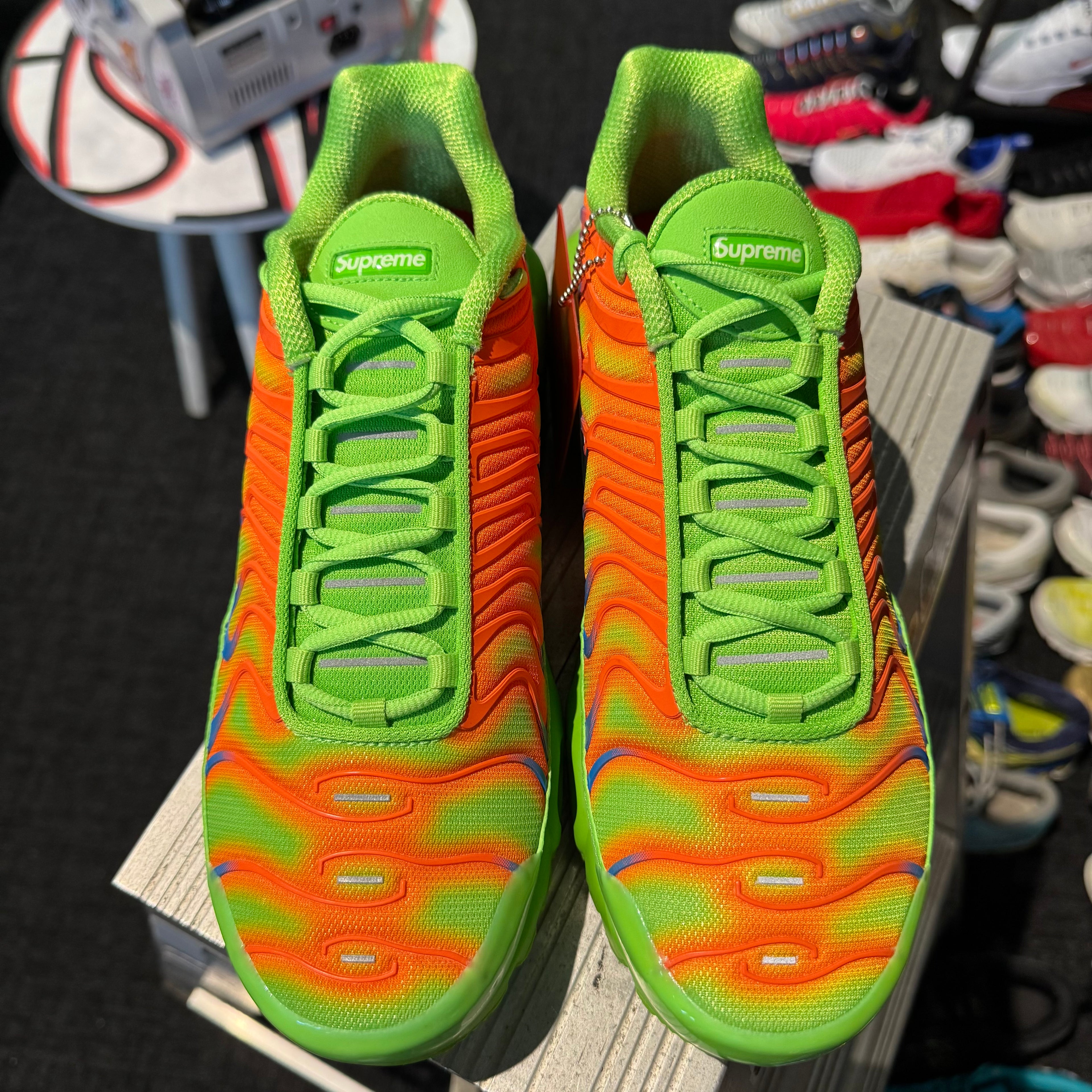 Supreme x Nike Air Max Plus TN 'Mean Green' (Brand New)