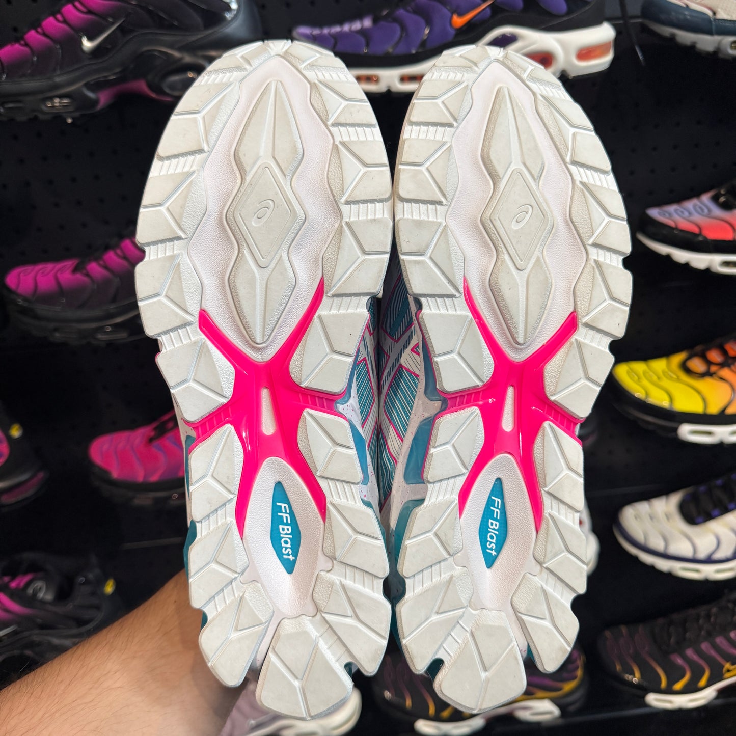 Asics Gel-Quantum 360 7 'White Aquarium Blue Pink' (Second hand)