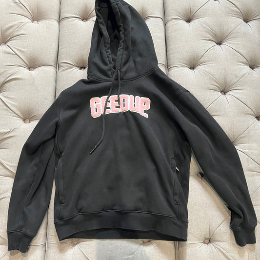 Geedup 13 Years In The Field Hoodie 'Black Pink' (Second hand)