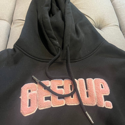 Geedup Play For Keeps Hoodie 'Black Pink' (Second hand)
