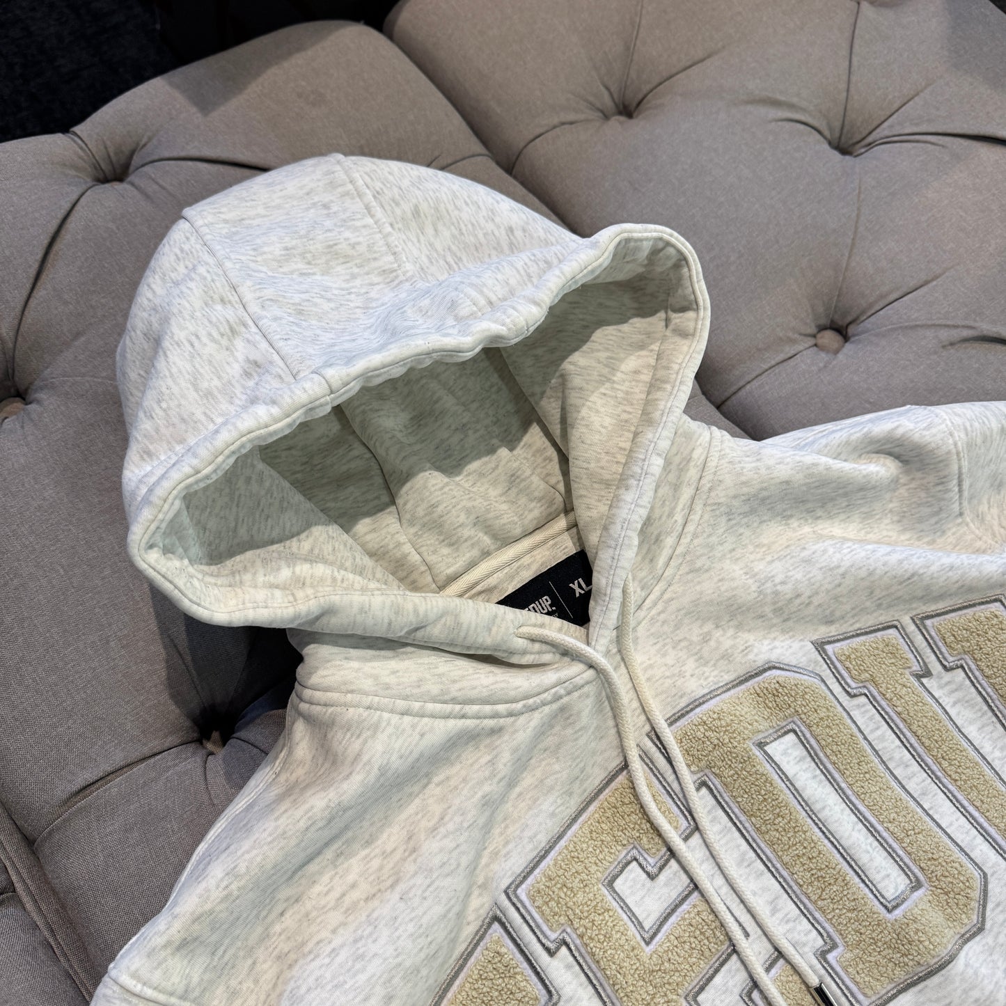 Geedup Team Logo Hoodie 'Wheat' (Second hand)