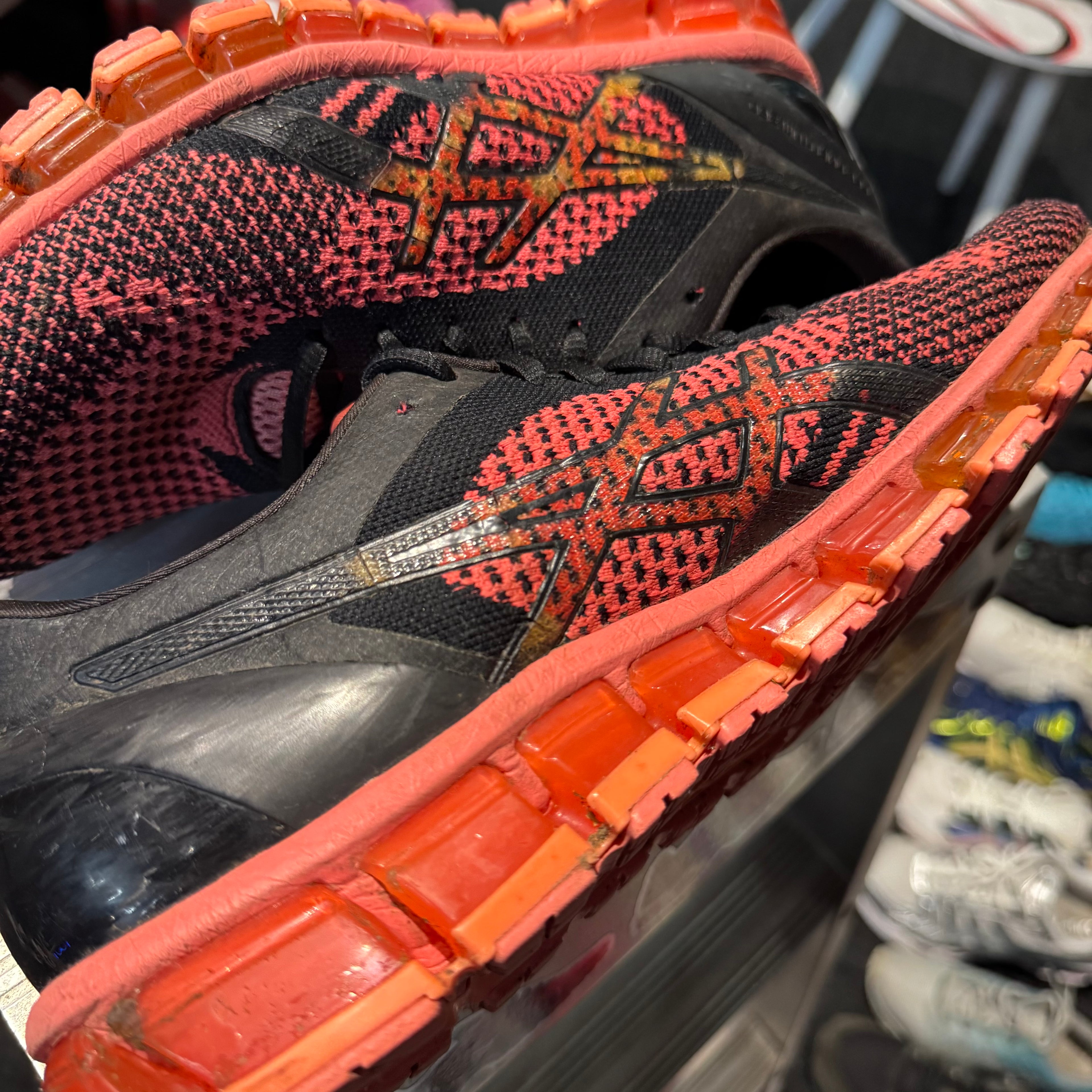 Asics Gel-Quantum 360 Knit 'Peach Black' (Second hand)