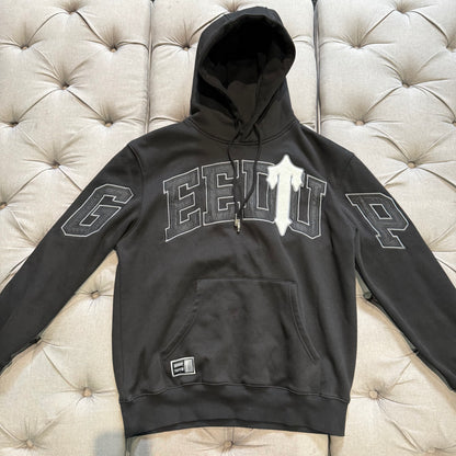Geedup X Trapstar Team Logo x Irongate T Hoodie 'Black White' (Second hand)