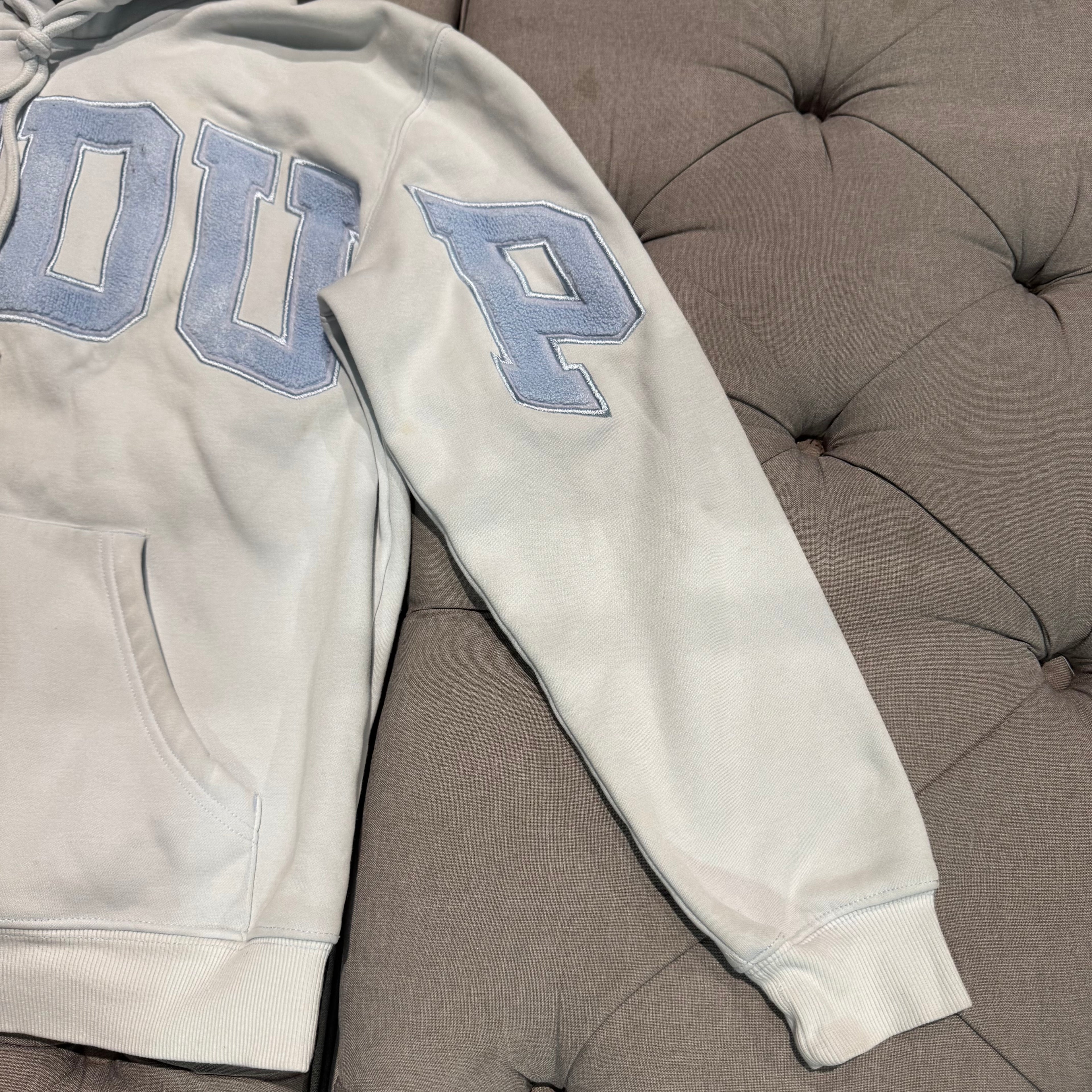 Geedup Team Logo Hoodie 'Pale Blue' (Second hand)