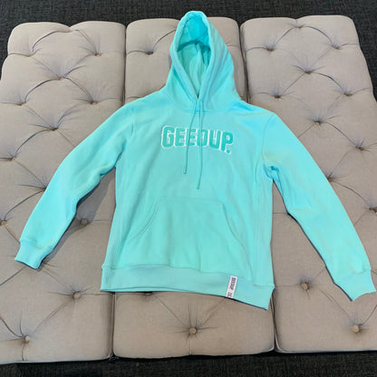 Geedup Play For Keeps Hoodie 'Teal' (Second hand)