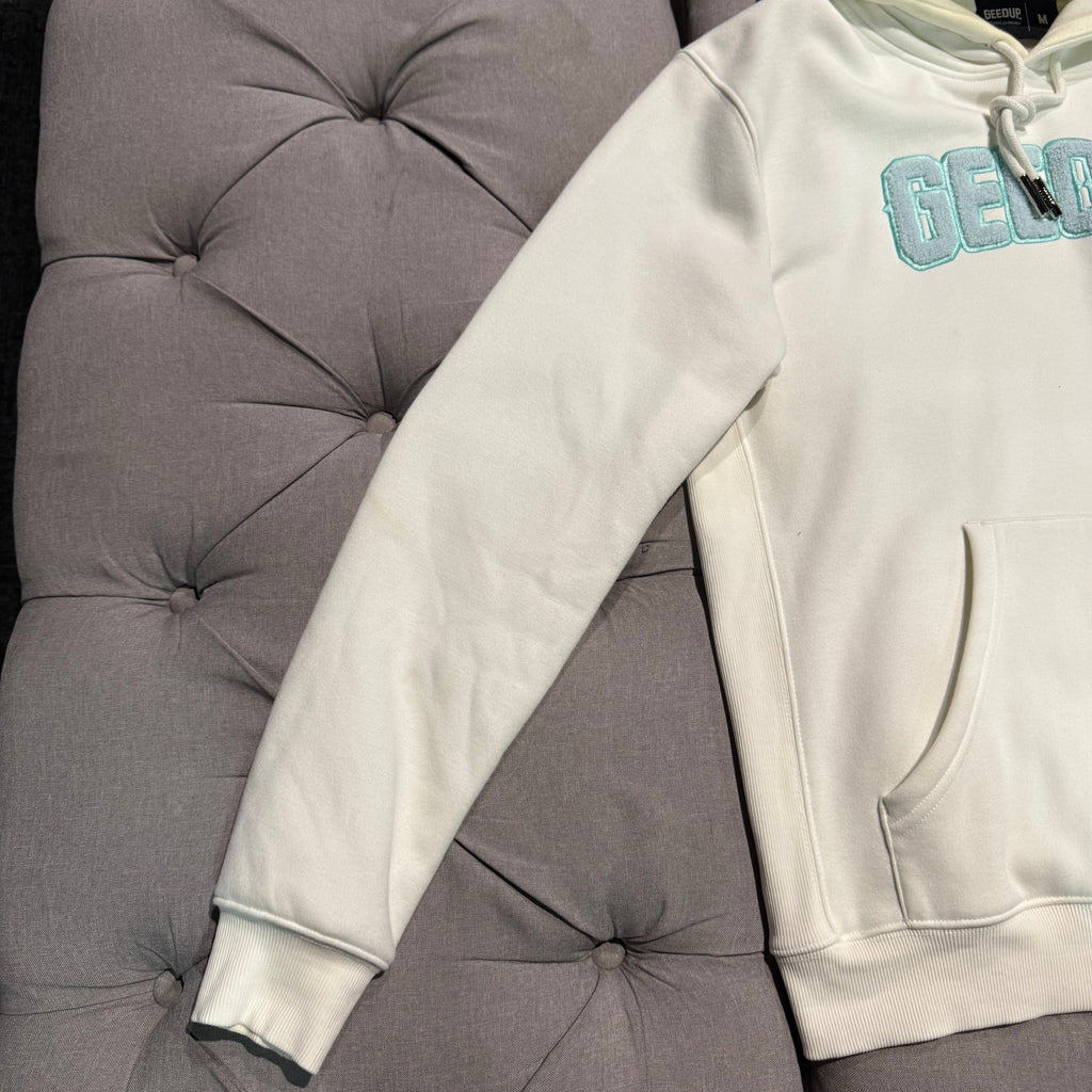 Geedup Play For Keeps Hoodie 'Bone Teal' (Second hand)