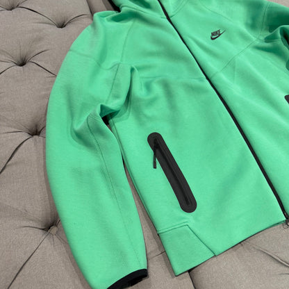 Nike Tech Fleece Hoodie Neon Lime Green (Second hand)
