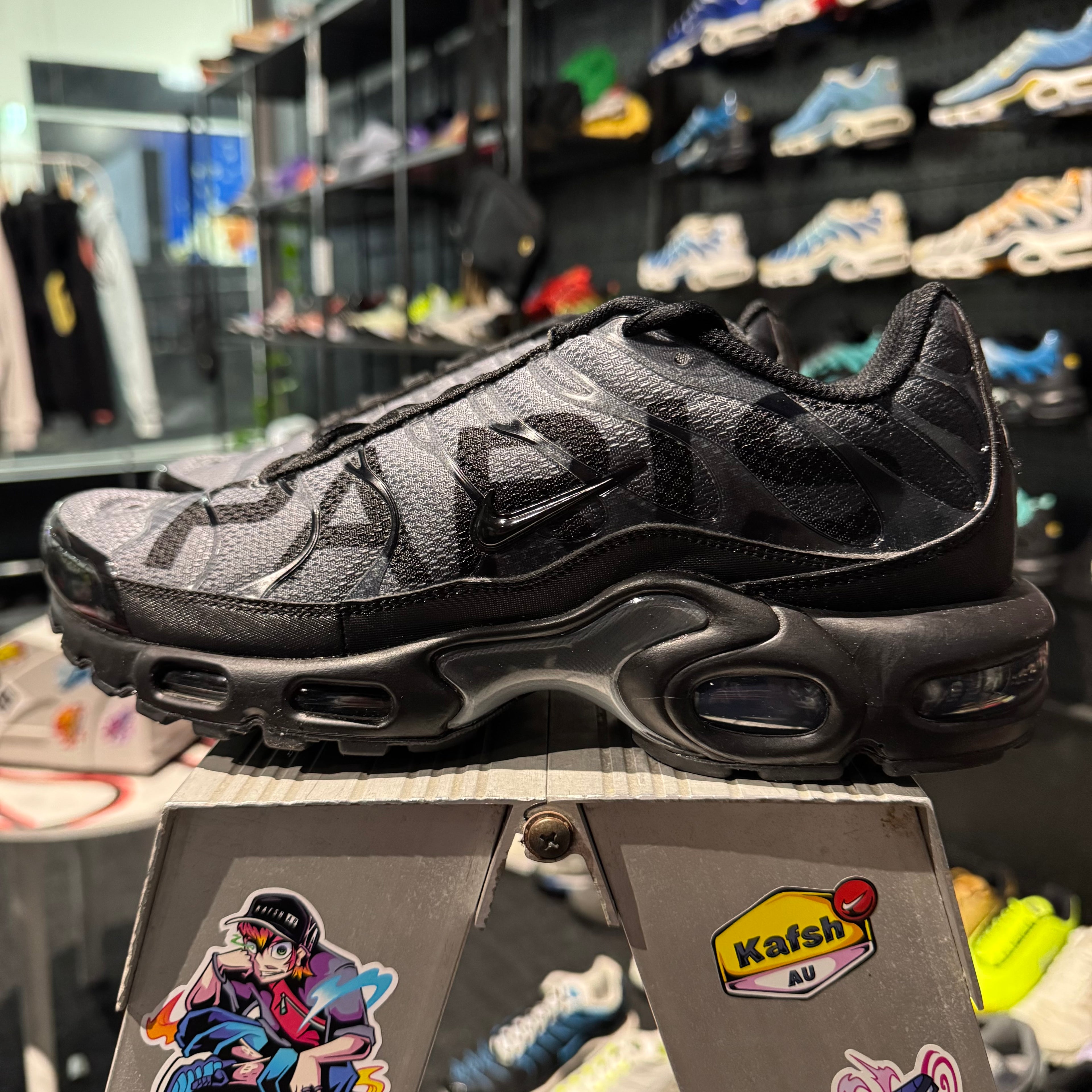 Paris Saint Germain x Nike Air Max Plus TN 'Black Particle Grey' (Brand New)