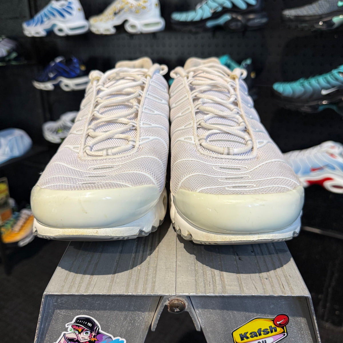 Nike Air Max Plus TN 'Triple White Casper' (Second hand)